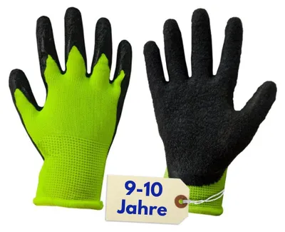 Produktbild von Arbeitshandschuhe Kinder Latex Gartenhandschuhe Kinder Gr.5 Schutzhandschuhe 9-10 Jahre Kinderhandschuhe Garten Kindergartenhandschuhe Sicherheitshandschuhe