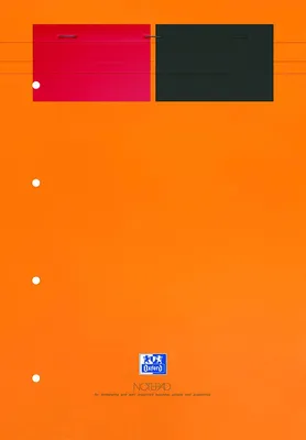 Produktbild von Oxford International Notizblock "NOTEPAD" DIN A4+ liniert 80 Blatt
