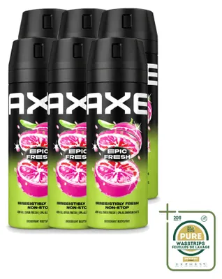 Produktbild von 6 x Axe Deodorant Spray Epic Fresh 150 ml - Vorratspackung - 6 Stücke