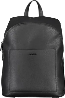 Produktbild von Stylischer Herren-Laptoprucksack in Schwarz mit praktischen Fächern