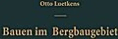 Produktbild von Bauen im Bergbaugebiet