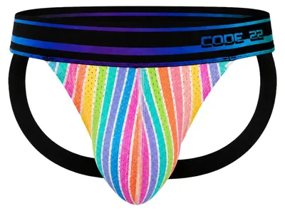 Obrázek produktu pro CODE 22 Pride Jockstrap Yellow - Größe L