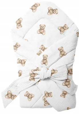 Immagine prodotto di Copertina Avvolgente Neonato in Mussola 75 × 75 cm – Swaddle per Neonati, 100% Cotone, Morbida e Traspirante