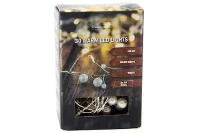 Obrázek produktu pro Led Řetěz Perly, 100 Cm, 3Xaa