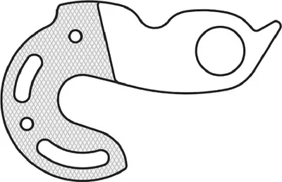 Produktbild von Union Gh-125 Schaltauge Silber  Silber One Size