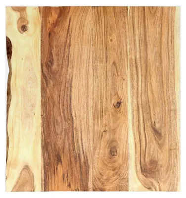 Produktbild von Waschtischplatte aus Akazienholz für Aufsatzbecken 58x52x2,5 cm