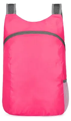 Produktbild von Ultraleichter, faltbarer, wasserdichter Rucksack, geeignet für Reisen, Camping, Outdoor-Aktivitäten und Wanderungen, Mei rot