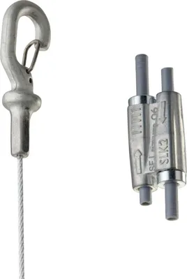 Produktbild von ERICO SLK2L3, Galvanisiertes Stahl, Zink Stahl, Metallisch