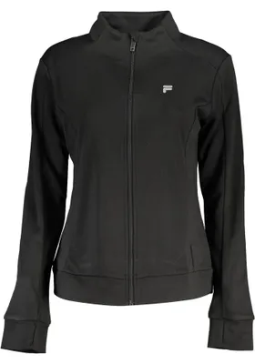 Produktbild von Fila Damen-Sweatshirt Mit Schwarzem Zip