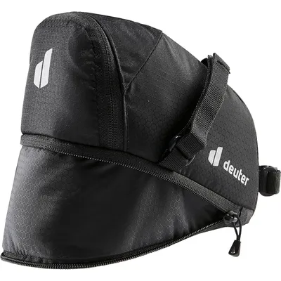 Produktbild von Deuter Bike Bag 1.1 + 0.3, Sattel, Fahrradtasche, Schwarz, 100 mm, 100 mm, 80 g