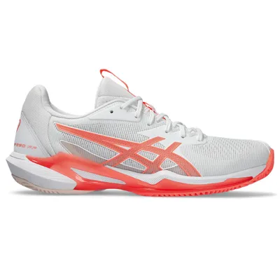 Produktbild von Asics Tennisschuh Solution Speed FF 3 Clay Damen Weiß Orange