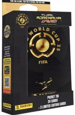 Image de Small Tin Of Fifa Club World Cup 2025 Panini Adrenalyn Xl Football Cards