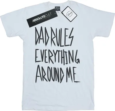 Produktbild von Disney - "The Lion King Dad Rules Everything" T-Shirt für Damen BI29095 (M) (Weiß)