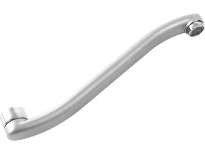 Zdjęcie produktu dla Ramię do baterii Balletto (81067) Wygięte ramię, 300 mm, chrom