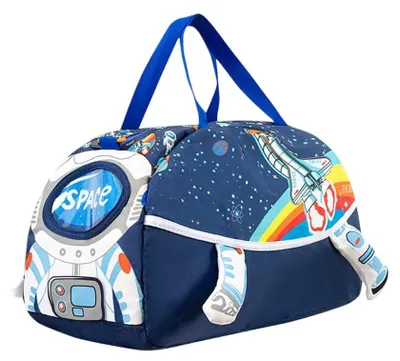 Produktbild von Sporttasche für Kinder mit Astronauten-Motiv, 35 x 20 x 4 cm