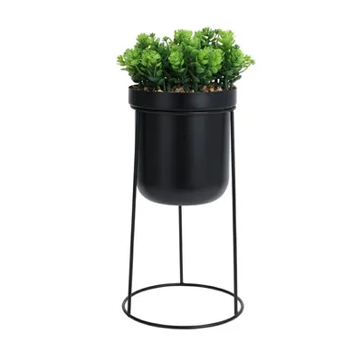 Obrázek produktu pro Progarden | Umělé rostliny - s květináčem - 38 cm - Elegantní dekorace - Snadná péče a přirozený vzhled
