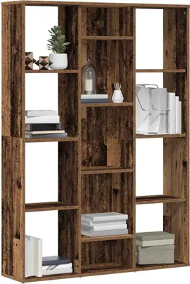 Immagine prodotto di Divisorio/libreria in legno di recupero 100x24x140cm materiale a base di legno