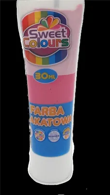 Obrázok produktu pre Plagátová farba v ružovej tube 30ml