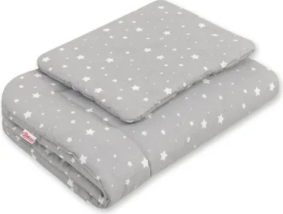 Immagine prodotto di set lettino 2 pezzi - set culla - 100% cotone, traspirante e confortevole