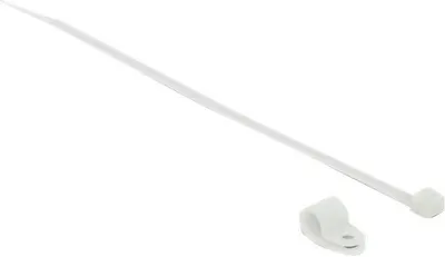 Zdjęcie produktu dla DeLOCK 18865, Opaska kablowa do przykręcania, Nylon, Biały, 7,9 mm, -10 - 120 °C, 22 mm