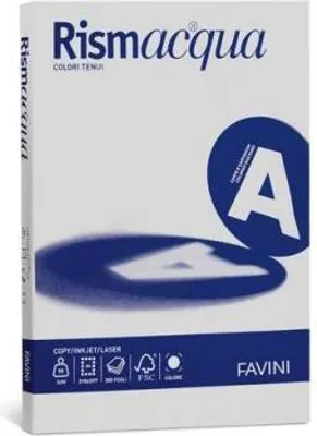 Produktbild von Favini Rismacqua Druckerpapier A4 (210x297 mm) 100 Blätter Grau