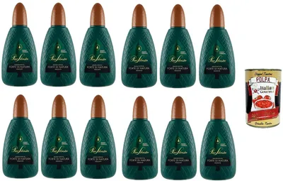 Produktbild von 12x Pino Silvestre Feuchtigkeitsspendendes Duschgel 750 ml + Italian Gourmet polpa 400g
