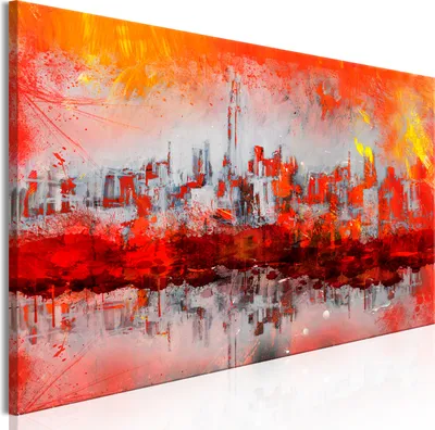 Produktbild von Modernes Wandbild a-A-0664-b-a (150x50 cm) - 1 Teilig Bilder Fotografie auf Leinwand Foto Bild Dekoration Wand Bilder Kunstdruck ABSTRAKT