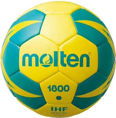 Produktbild von Molten Hx1800 Handball - Gelb / Grün  | Größe: 1