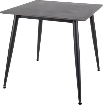 Produktbild von Esstisch Küchentisch Rion Ceramic Farbe und Größe wählbarschwarz Marmor / schwarz