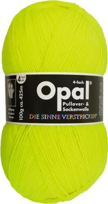 Produktbild von Opal Sockengarn - Neon Farbe: 2012 neon gelb