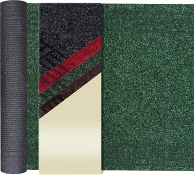 Produktbild von Primaflor Schmutzfangläufer PRIMAVERA 66x100 cm Grün Sauberlauf Meterware für Flur & Eingang, 8 mm