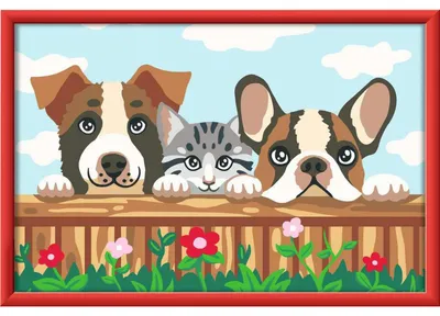Produktbild von Hunde und Katze Ravensburger 23855
