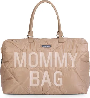Produktbild von Childhome Mommy Bag, Childhome:Quilted Gesteppt Beige