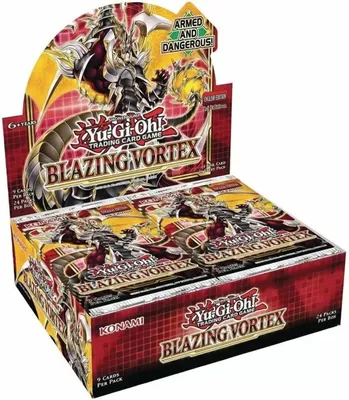 Produktbild von Yu-Gi-Oh! 'Blazing Vortex' 1st Edition englisch sealed box (24 Packs)