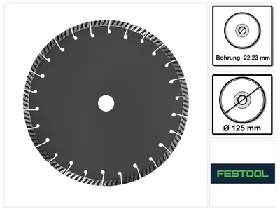 Image de Festool disque à tronçonner diamanté ALL-D 125