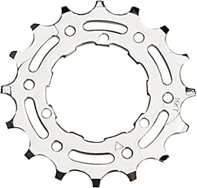 Zdjęcie produktu dla Zębatka Massi Shimano srebrna 10-rzędowa / 16 zębów srebrna 10-rzędowa