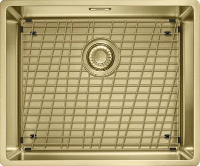 Zdjęcie produktu dla Franke Mythos MASTERPIECE BXM 210/110-50, Podtynkowy montaż zlewu, Prostokątny, Stal nierdzewna, Złoto, 1 mis(y), Prostokątny