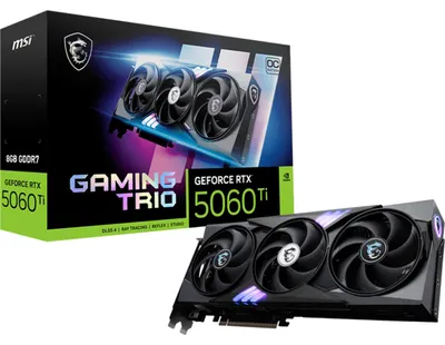 Image de MSI RTX5060 TI 8G Gaming Trio OC    8GB GDDR7 HDMI 3xDP