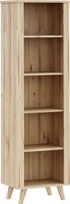 Produktbild von Furniture24 Bücherregal Vankka Vnkr711-L25 Regal Helle Eiche