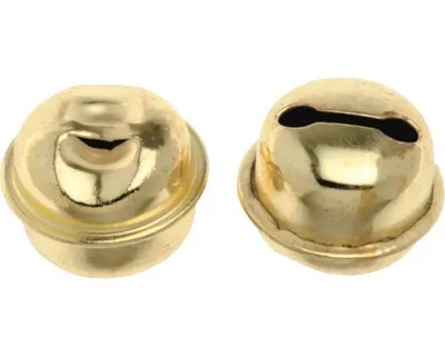 Produktbild von Glorex Rollenglöckchen 15 mm goldfarben, 8 Stück