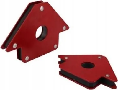 Produktbild von Magnetischer Schweißwinkel, Schweißmagnet A 25 - 1 Stück, Extrem stark, Magnettafeln, Kühlschränke, Whiteboards, DIY