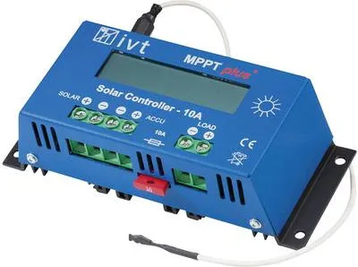 Immagine prodotto di IVT Solar-Laderegler 12 V, 24 V 10 A MPPTplus 10A (200035)