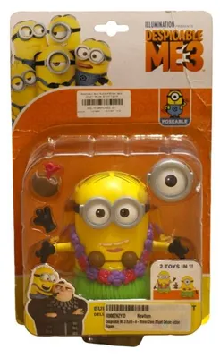 Zdjęcie produktu dla Figurki akcji "Despicable Me 3" w wersji Deluxe – wysokość 12 cm – z akcesoriami – 7 różnych postaci, dostępne w dwóch seriach