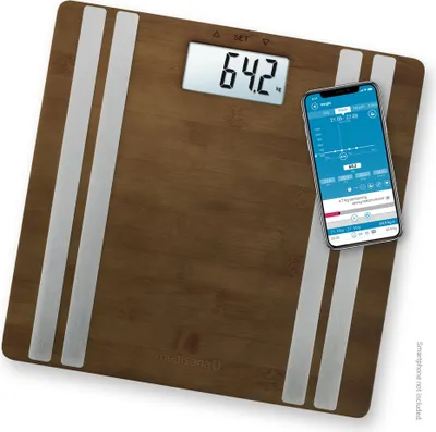 Produktbild von medisana BS 552 connect mit App Bambus Körperanalysewaage 180 kg Personenwaage