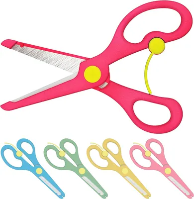 Produktbild von Enid Store Bastelschere Kinder-Schere mit Sicherung | Rosa