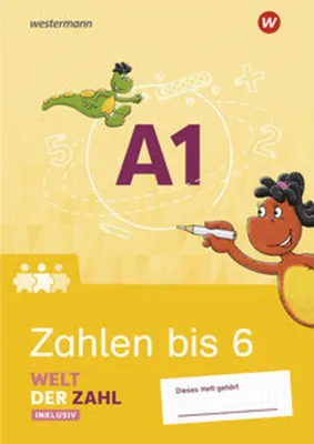 Produktbild von Welt der Zahl Inklusiv. Inklusionsheft A1: Zahlen bis 6