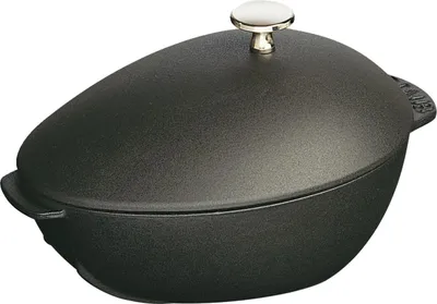 Image de ZWILLING STAUB SPECIAL COCOTTE MUSSEL POT BLACK 2 L Casserole baking dish