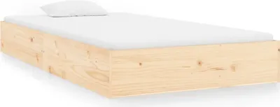 Produktbild von vidaXL Massivholzbett 100x200 cm
