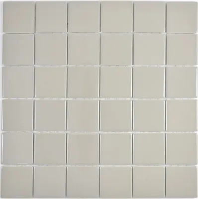 Produktbild von Mosaikfliese SCHLAMM GRAU MANHATTAN glänzend Fliesenspiegel MOS14-2401_f