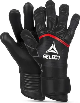 Produktbild von Select 90 Flexi V24 Torwarthandschuhe Kinder - Schwarz / Rot | Größe: 7